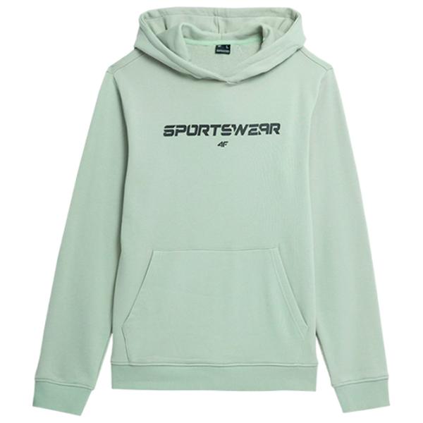 Hanorac pentru bărbați 4F 4FAW23TSWSM0773 Drept/ Turquoise photo 1