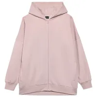 Hanorac pentru femei 4F ZIP-UP HOODIE Toamnă - iarnă/ Pink