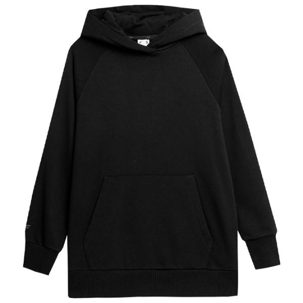 Толстовка для женщин 4F PULLOVER HOODIE Осень - Зима/ Черный photo 1