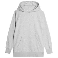 Hanorac pentru femei 4F PULLOVER HOODIE Toamnă - iarnă/ Gray
