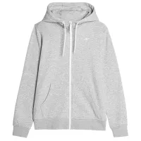 Hanorac pentru femei 4F ZIP-UP HOODIE Toamnă - iarnă/ Gray
