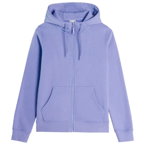 Hanorac pentru femei 4F ZIP-UP HOODIE Toamnă - iarnă/ Navy photo 1