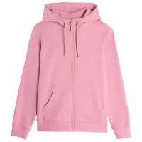 Hanorac pentru femei 4F ZIP-UP HOODIE Toamnă - iarnă/ Pink