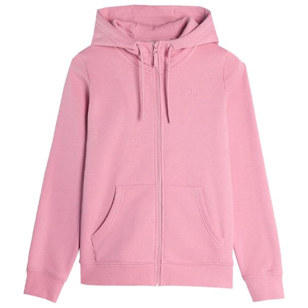 Толстовка для женщин 4F ZIP-UP HOODIE Осень - Зима/ Розовый photo 1