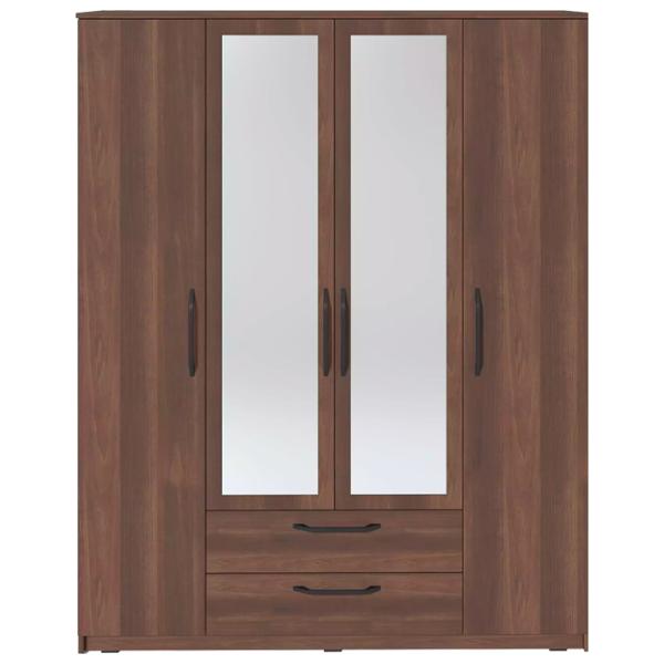 Шкаф Классический Fabrik Home Linia  160 x 50.5см x 200 / ЛДСП / Орех Тёмный photo 1 Шкаф Классический Fabrik Home Linia  160 x 50.5см x 200 / ЛДСП / Орех Тёмный photo 1