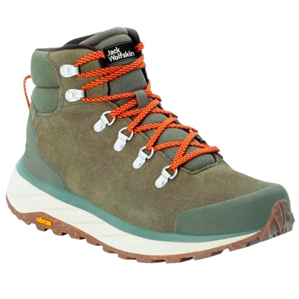 Botine pentru bărbați Jack Wolfskin Urban Mid M 43/ Khaki photo 1
