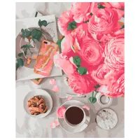 Pictură pe numere BrushMe Natură statică modernă 50 x 40 cm/ Verticală