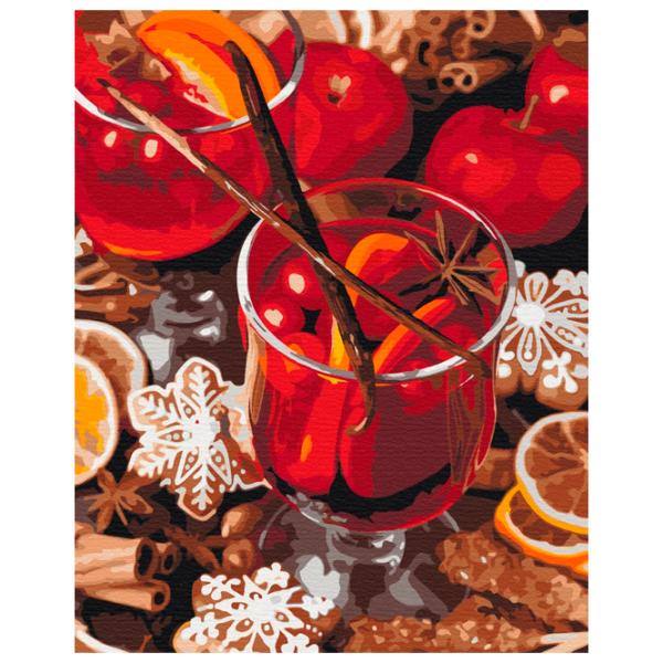 Картина по номерам BrushMe Пряный глинтвейн 50 x 40 см/ Вертикальная photo 1