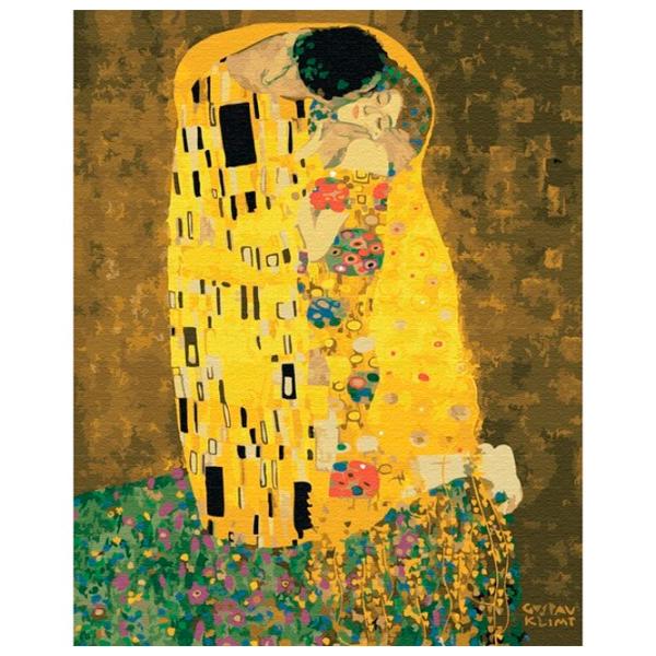 Картина по номерам BrushMe Поцелуй Густава Климта 50 x 40 см/ Вертикальная photo 1 Картина по номерам BrushMe Поцелуй Густава Климта 50 x 40 см/ Вертикальная photo 1