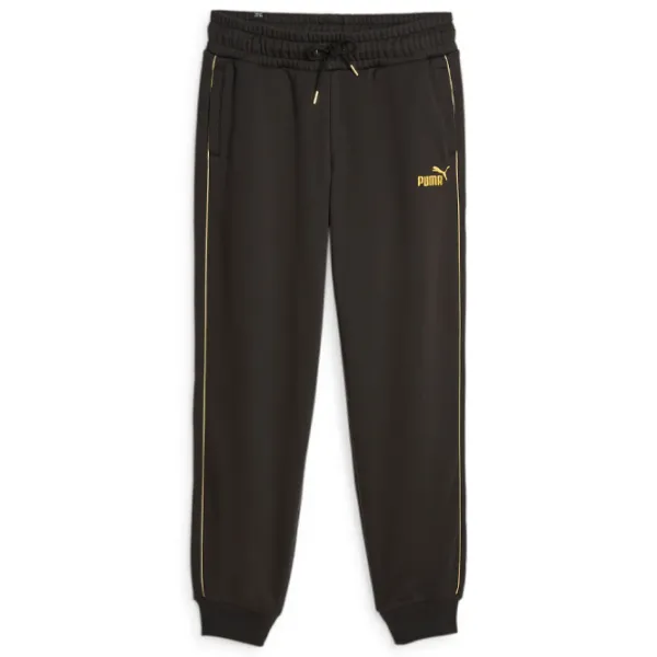 Спортивные брюки для женщин Puma Ess+ Minimal Gold Sweatpants Fl S/ Черный photo 1