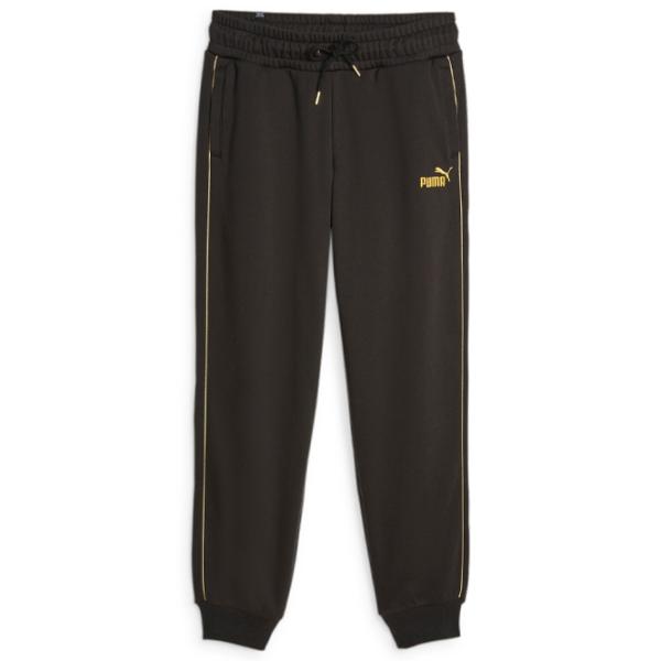 Спортивные брюки для женщин Puma Ess+ Minimal Gold Sweatpants Fl S/ Черный photo 1