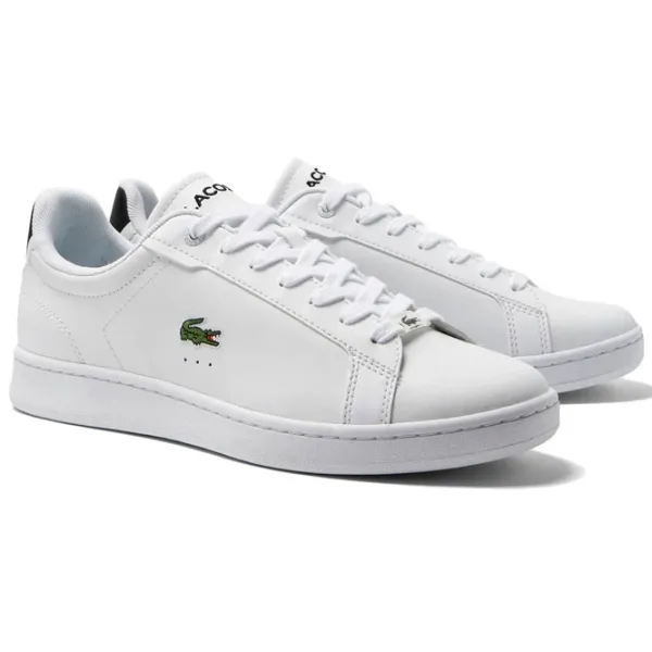 Ghete pentru bărbați Lacoste Carnaby Pro BL 45 / White photo 1