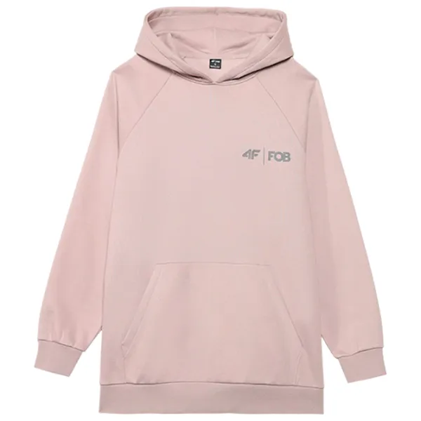 Толстовка для женщин 4F PULLOVER HOODIE Осень - Зима/ Бежевый photo 1