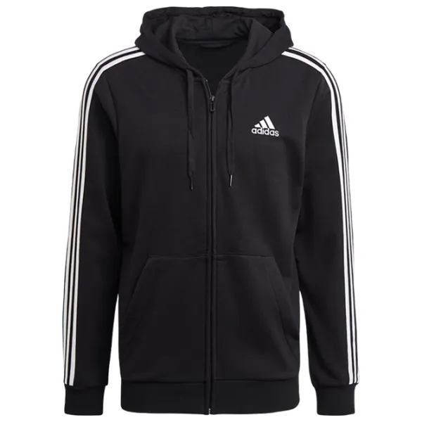 Hanorac pentru bărbați Adidas Essentials French Terry Drept/ Black photo 1