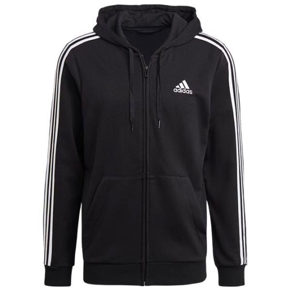 Hanorac pentru bărbați Adidas Essentials French Terry Drept/ Black photo 1
