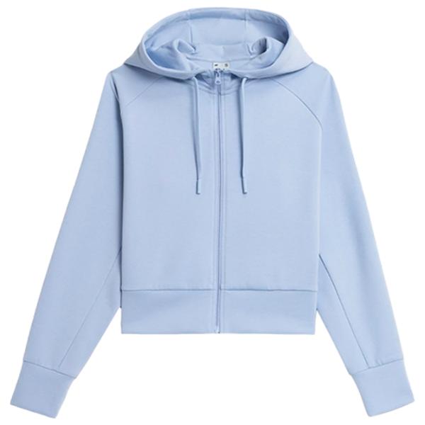 Толстовка для женщин 4F CROP-TOP HOODIE Осень - Зима/ Фиолетовый photo 1