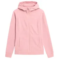 Толстовка для женщин 4F REGULAR HOODED FLEECE Осень - Зима/ Розовый