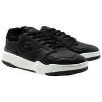 Кеды для мужчин Lacoste Lineshot Leather 42.5 / Черный