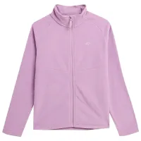 Толстовка для женщин 4F REGULAR FLEECE WITH STAND-UP COLLAR Осень - Зима/ Фиолетовый
