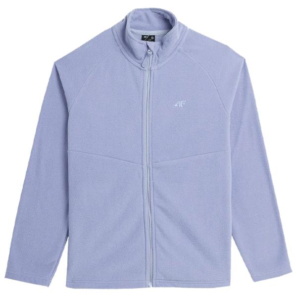 Hanorac pentru femei 4F REGULAR FLEECE WITH STAND-UP COLLAR Toamnă - iarnă/ Navy photo 1