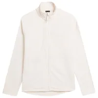 Hanorac pentru femei 4F REGULAR FLEECE WITH STAND-UP COLLAR Toamnă - iarnă/ Beige