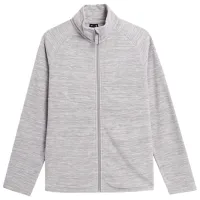 Толстовка для женщин 4F REGULAR FLEECE WITH STAND-UP COLLAR Осень - Зима/ Серый