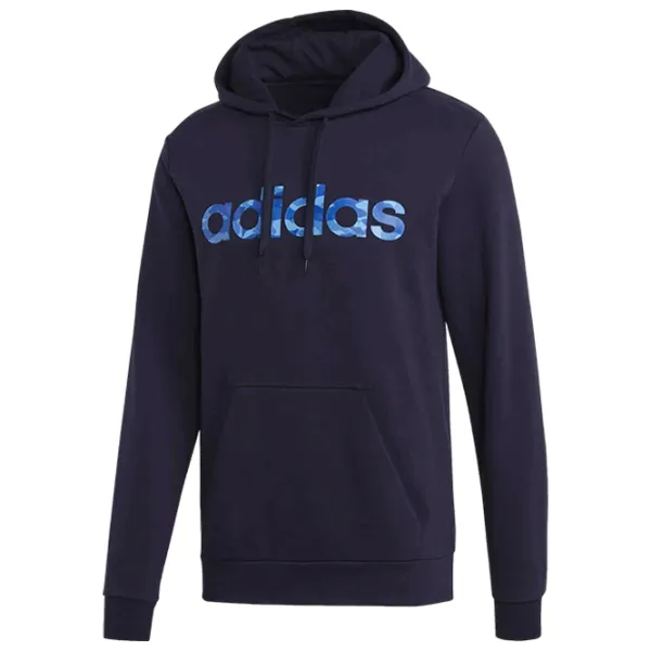 Hanorac pentru bărbați Adidas Essential Camo Linear Fz Drept/ Navy photo 1