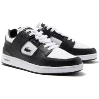 Ghete pentru bărbați Lacoste Court Cage Leather Color Contrast 42 / Black