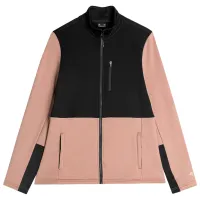 Hanorac pentru femei 4F REGULAR FLEECE WITH STAND-UP COLLAR Toamnă - iarnă/ Brown