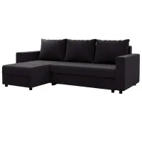 Угловой диван Space Meble Park L Riviera 97 (5597266) Бархат/ Графитовый