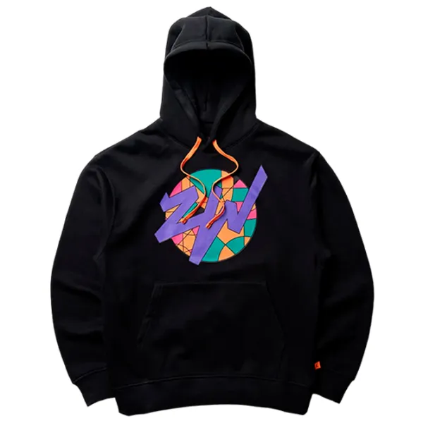 Толстовка для мужчин Nike Jordan Zion Gfx Flc Po Прямой/ Черный photo 1