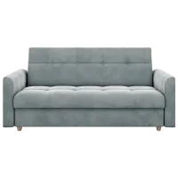 Диван Space Meble Lento Foam Itaka 50 (5596873) Бархат/ Светло-серый