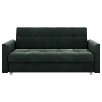 Диван Space Meble Lento Foam Itaka 27 (5596871) Бархат/ Тёмно-серый