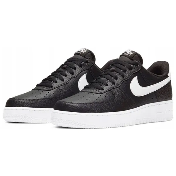 Ghete pentru bărbați Nike Air Force 1 '07 46 / Black photo 1