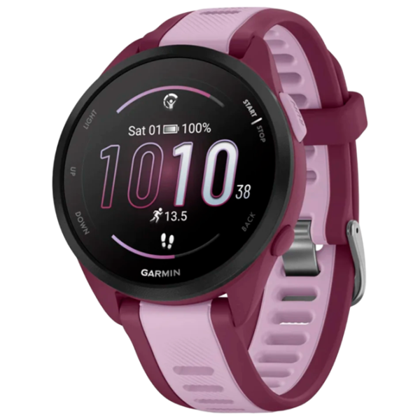 Ceas inteligent Garmin Forerunner 165 Music 1.2"/ 30.4 mm/ Violet - Pink/ 010-02863-33 photo 1