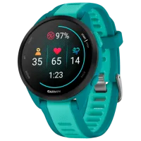 Ceas inteligent Garmin Forerunner 245 Music 1.2"/ 30.4 mm/ Turquoise - Turqouise/ 010-02863-32