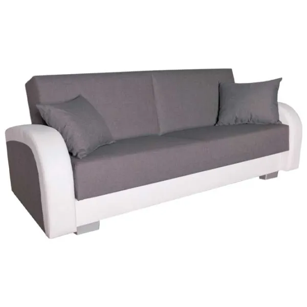 Canapea Platan Magda 96 (5475577) Piele artificială / White photo 1