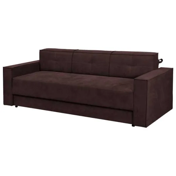Canapea Modern Lotos Royal (5701234) Velur/ Ciocolatiu photo 1