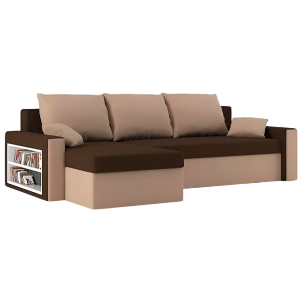 Canapea de colț Magnifico Drive Foam Mikro 20/ 05 (5702267) Velur/ Brown photo 1