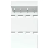 Вешалка Fabrik Home Модуль 10 ЛДСП/ Белый ясень