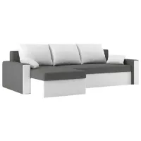 Canapea de colț Magnifico Zeus Foam Mikro 27/ 31 (5702277) Velur/ Gray