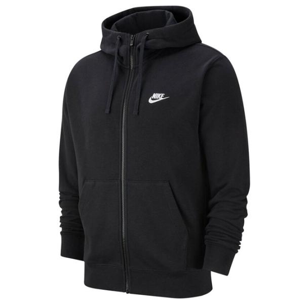 Толстовка для мужчин Nike Sportswear Club Full-Zip Прямой/ Черный photo 1 Толстовка для мужчин Nike Sportswear Club Full-Zip Прямой/ Черный photo 1