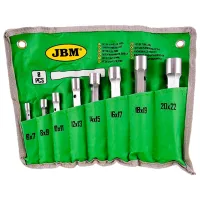 Set chei tubulare JBM 53420 Cantitatea în set: 8 buc.