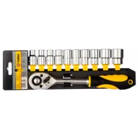 Набор головок торцевых Topex 38D652 Количество в наборе: 11 шт.