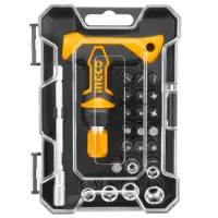 Set biți INGCO HKSDB0188 Cantitatea în set: 24 buc.