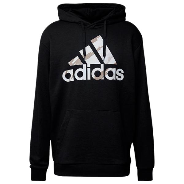 Hanorac pentru bărbați Adidas Essentials Camo Drept/ Black photo 1