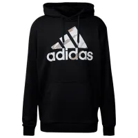Hanorac pentru bărbați Adidas Essentials Camo Drept/ Black