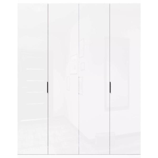 Dulap Linear Fabrik Home Hardy 180 x 55 x 220 / PAL / Alb luciu photo 1 Dulap Linear Fabrik Home Hardy 180 x 55 x 220 / PAL / Alb luciu photo 1