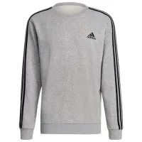 Hanorac pentru bărbați Adidas Sweater Essentials Fleece 3S Drept/ Gray