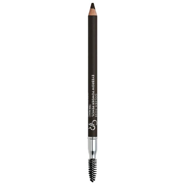 Карандаш для бровей Golden Rose Eyebrow Powder Черный photo 1 Карандаш для бровей Golden Rose Eyebrow Powder Черный photo 1
